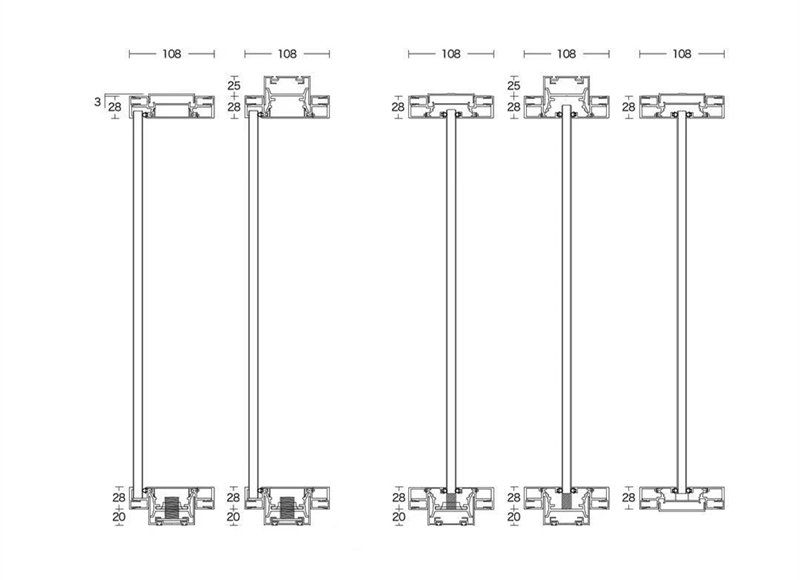 Single clear tempered glass wall system.jpg