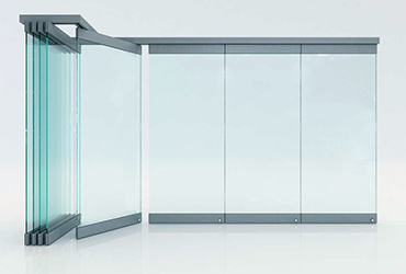 Movable Glass Partition