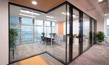 Belle Group glass wall partitioning project